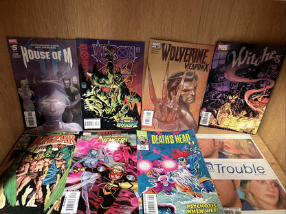 Comic Book Mystery Lot 32 Mixed Marvel No Dupli Bulk Mixed Marvel Comic Book