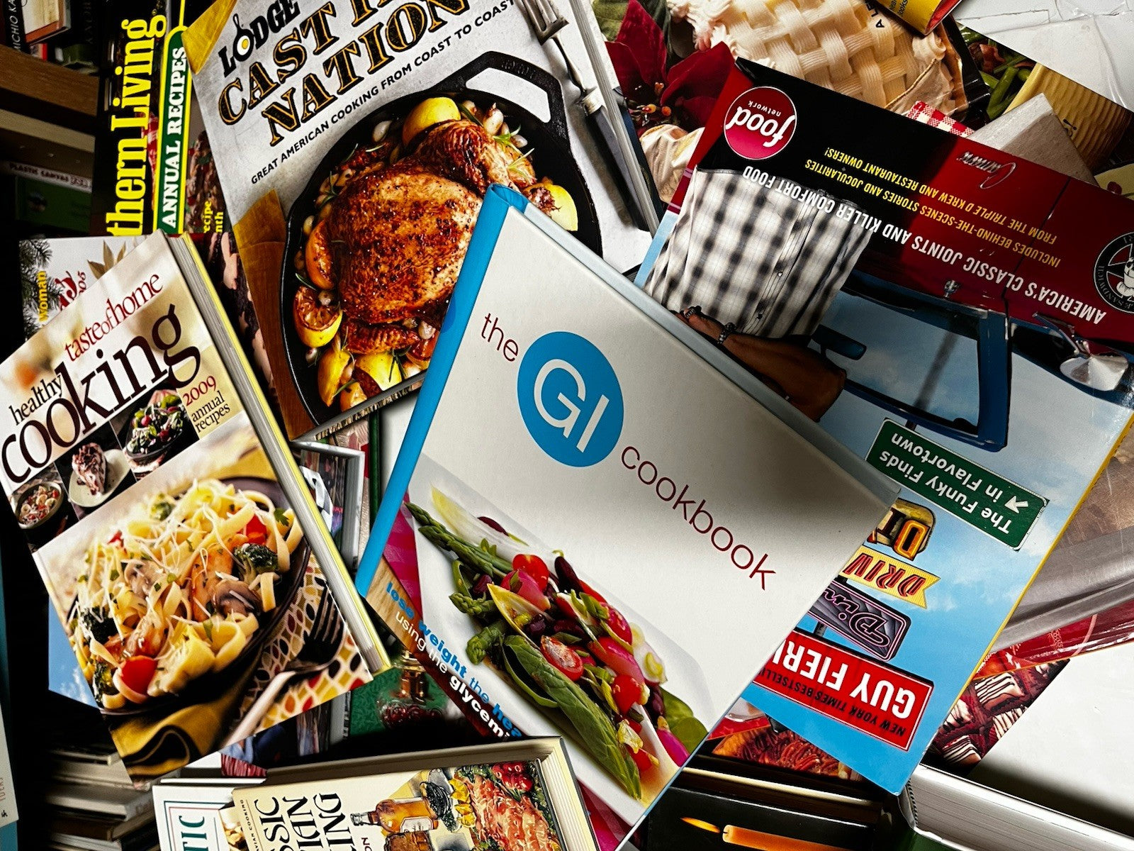 50 Pounds Delicious Vintage & Modern Cook Books Cookbooks