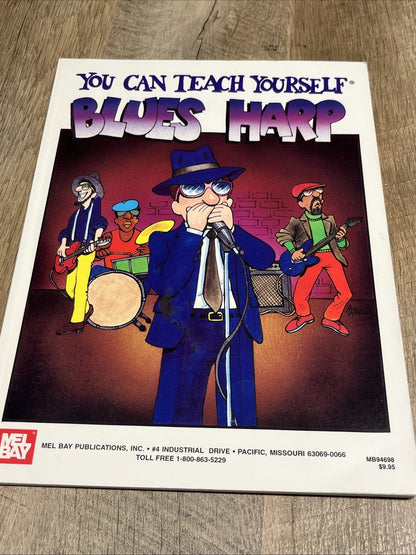May Bay You Can Teach Yourself Blues Harp BY PHIL DUNCAN MB94698