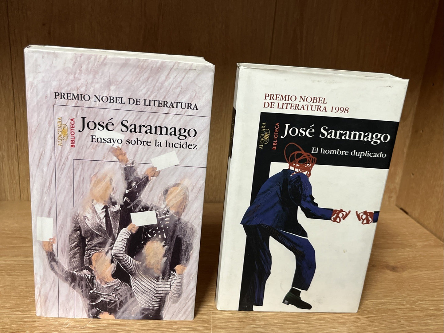 Jose Saramago ENSAYO SOBRE LA LUCIDEZ Y El Hombre Duplicado (SPANISH)