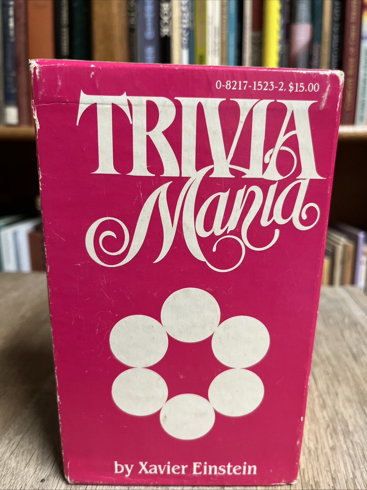 Trivia Mania Xavier Einstein 1984 Third Printing Box Lot 5 Movies Sports History