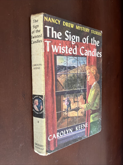 Vintage Nancy Drew The Sign of the Twisted Candles 1st Edition 1933 #9