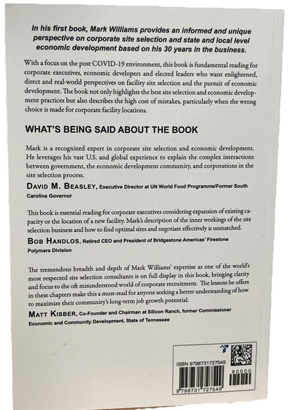 Corporate Site Selection and Economic Development: A 30-Year Perspective by Mark