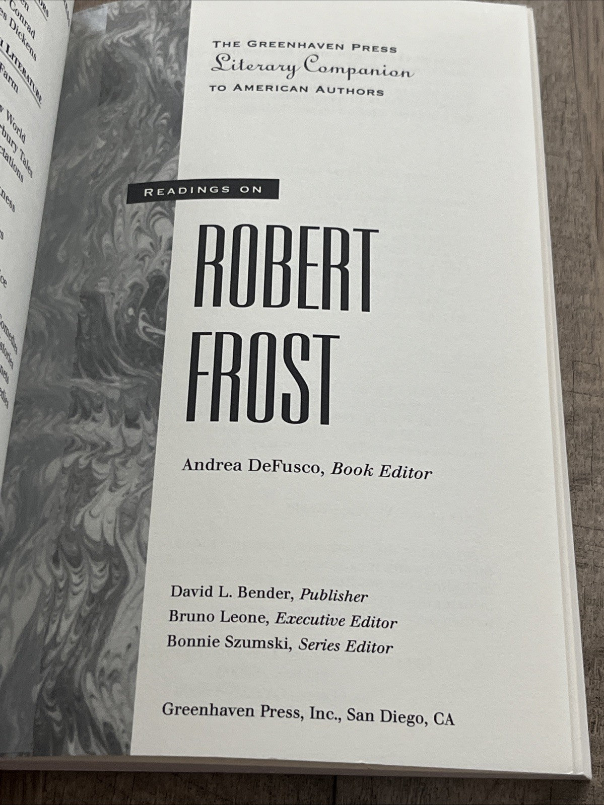 Robert Frost by Defusco, Andrea