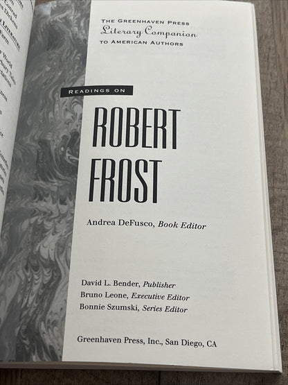 Robert Frost by Defusco, Andrea