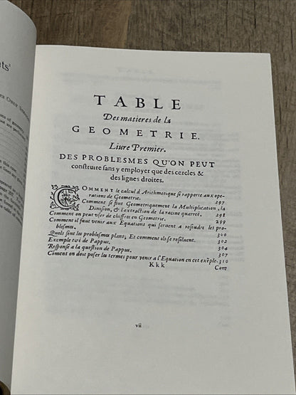 Geometry of Rene Descartes With A Facsimile of The First Ed Dover Ed 1954