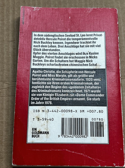Das Haus an der Düne Agatha Christie [German] Acceptable