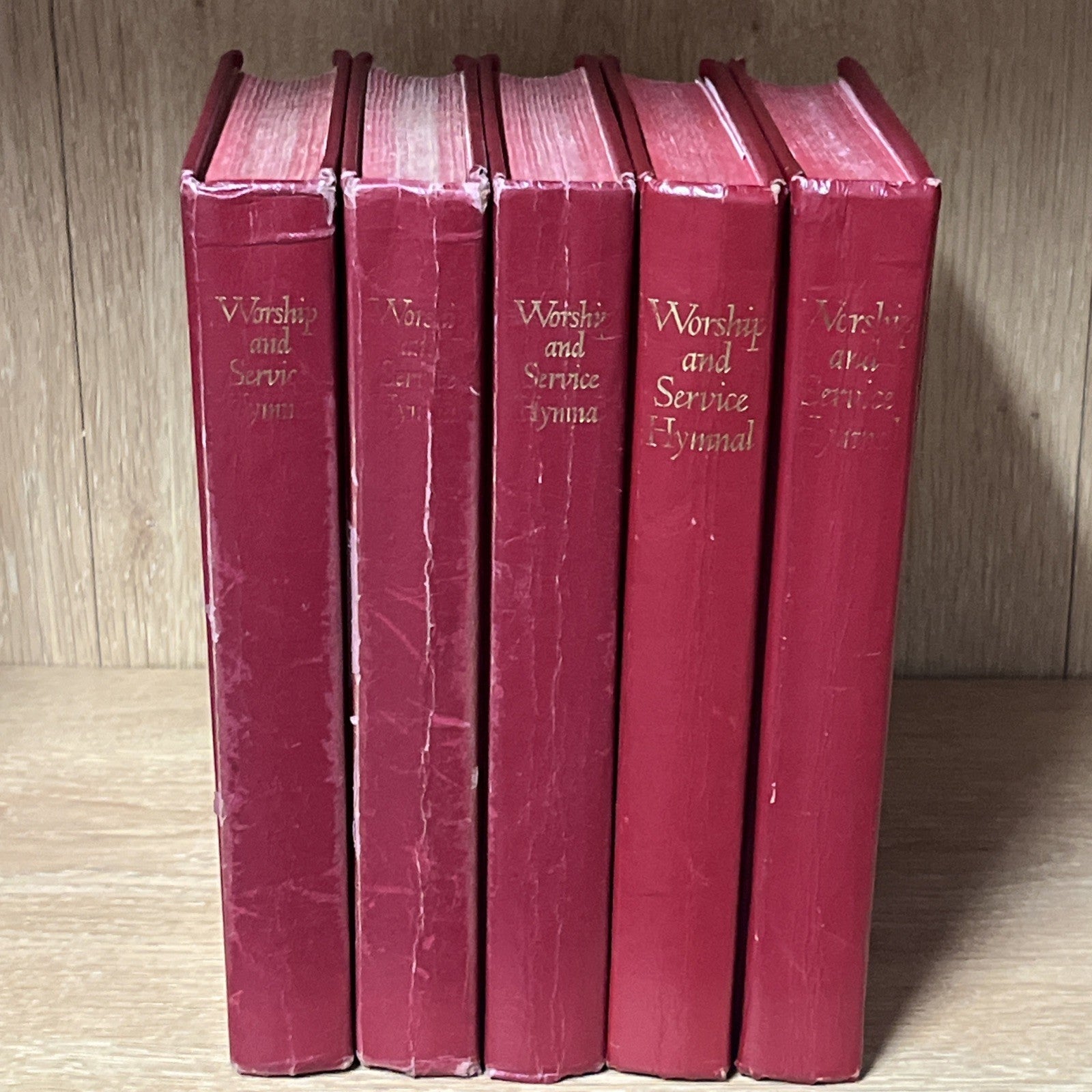 5 Worship and Service Hymnal: Red by Hope Publishing 1989