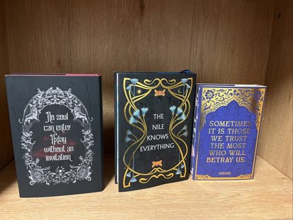 Fairytale Book Lot of 3 SIGNED Owlcrate, Isabel Ibanez, Varga,Girma Special Ed