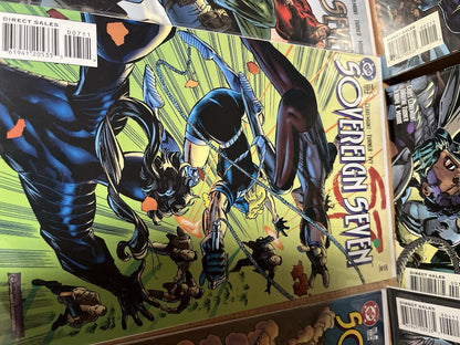 Lot of 11 Sovereign Seven #1 to #8 & #23#28 #29 DC Comic Books Chris Claremont