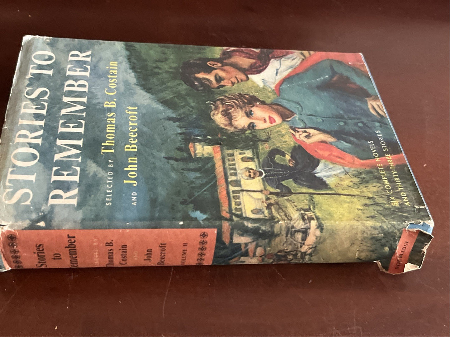 Vintage Stories To Remember by Thomas B. Costain 1956 Hardcover