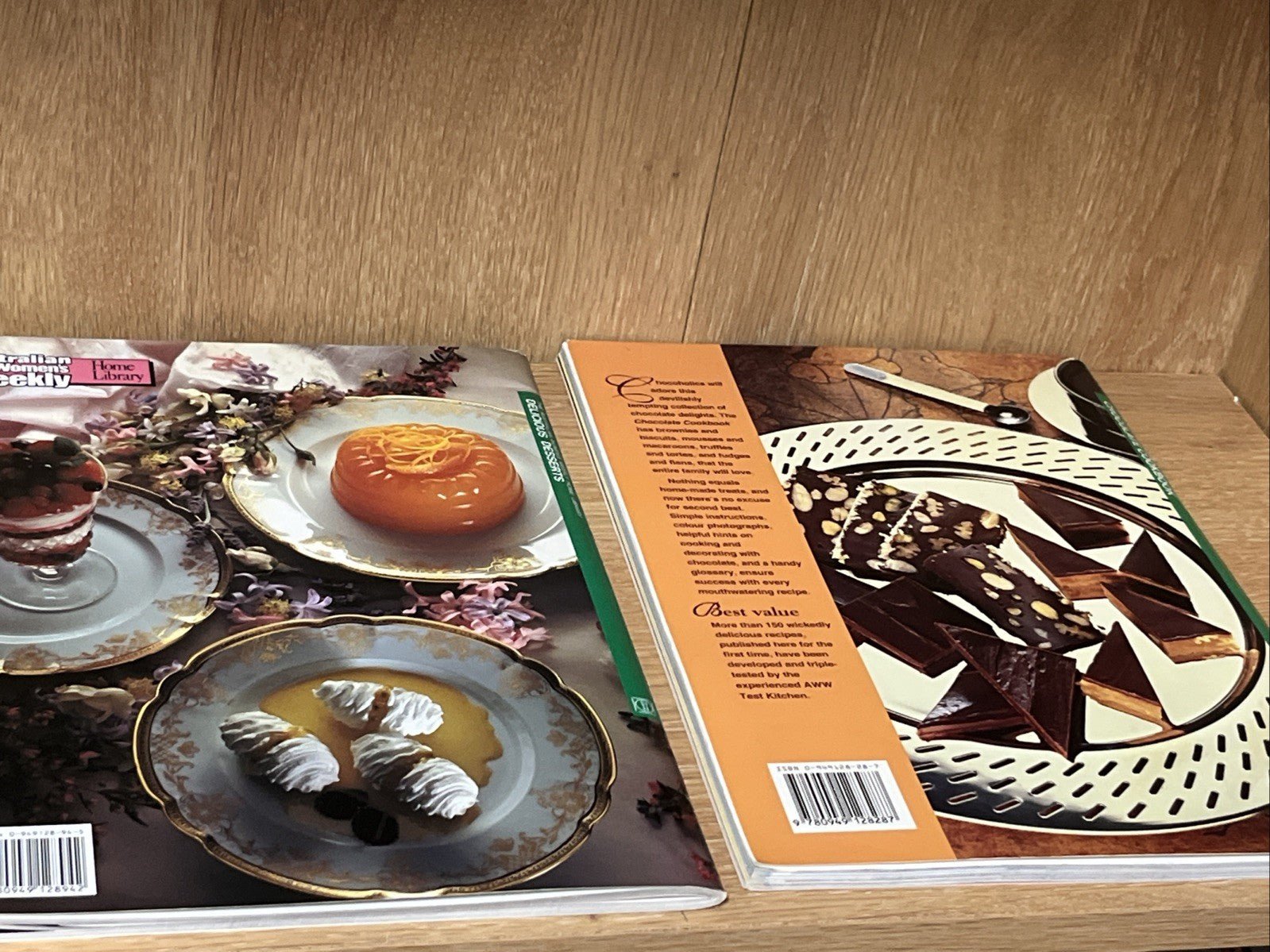 Australian Womens Weekly Deserts and Chocolate Cookbook for All Seasons Home Lib