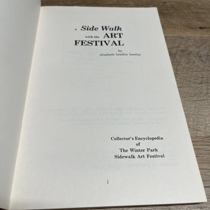 A SideWalk with the Art Festival by BENTLEY, Winter Park, Florida FL 1960-1979