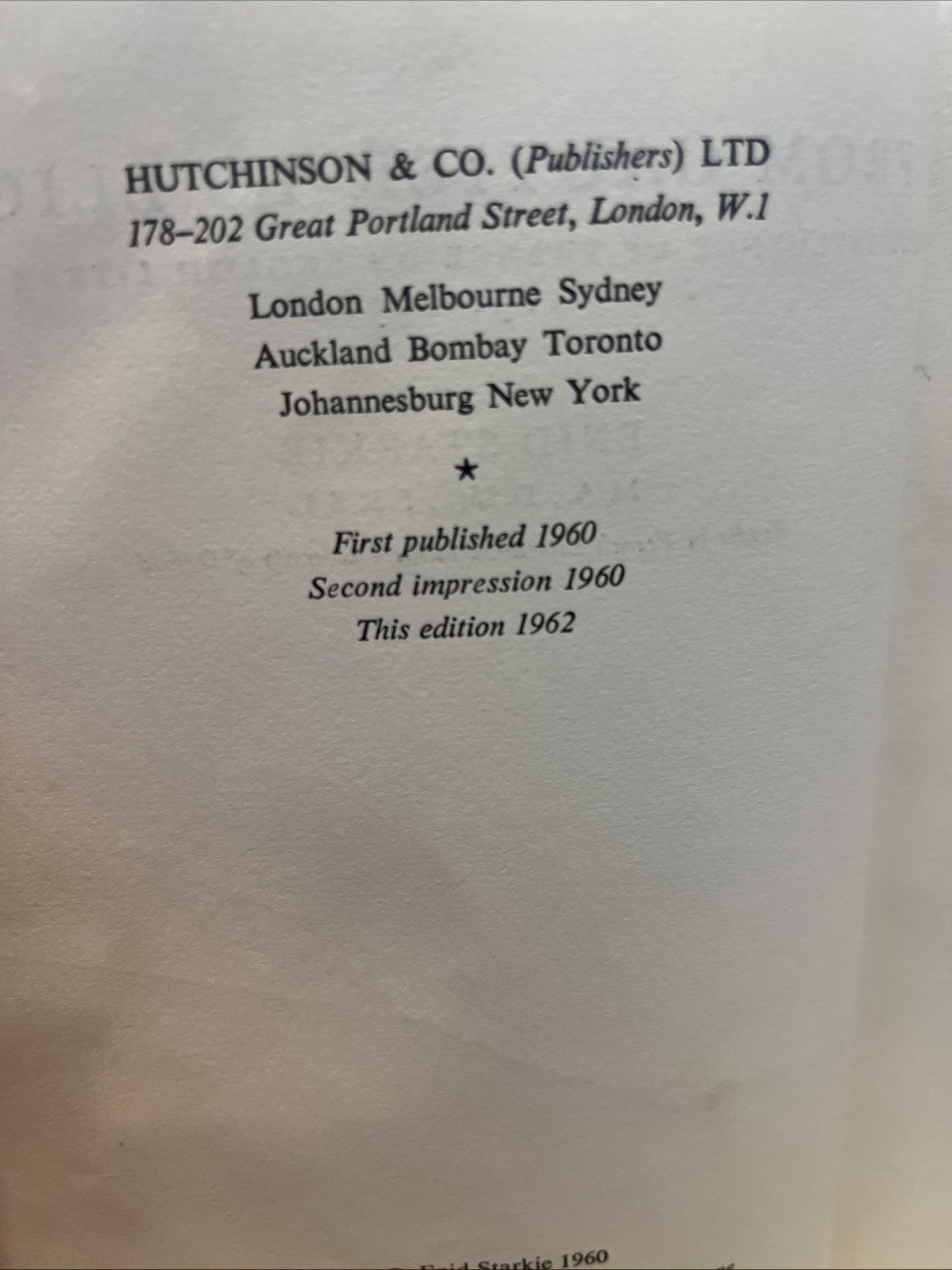 From Guatier To Eliot : The Influence Of France On English by Enid Starkie [1962