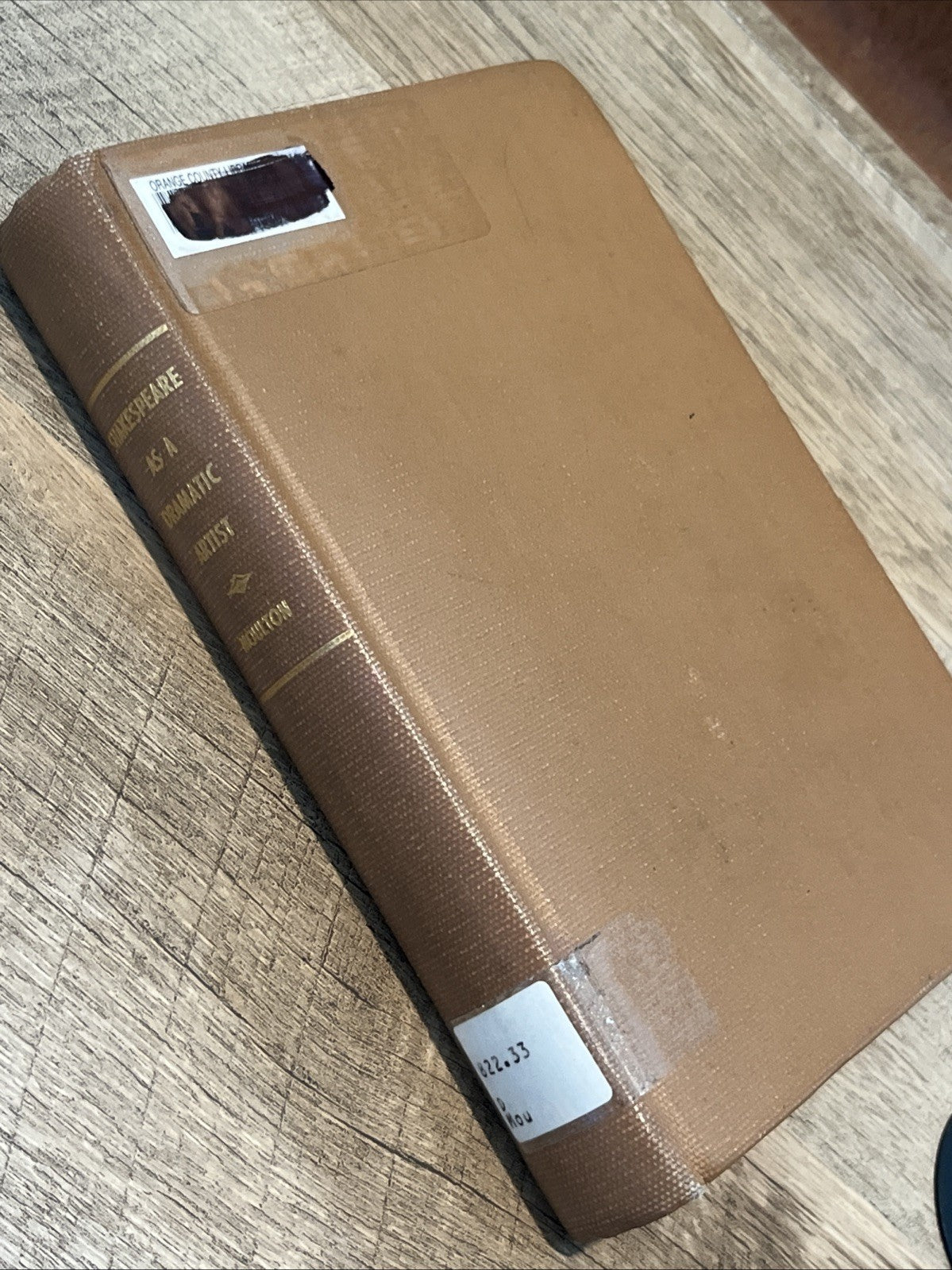 Shakespeare as a Dramatic Artist: A Popular Illustration Of…Richard Moulton 1966