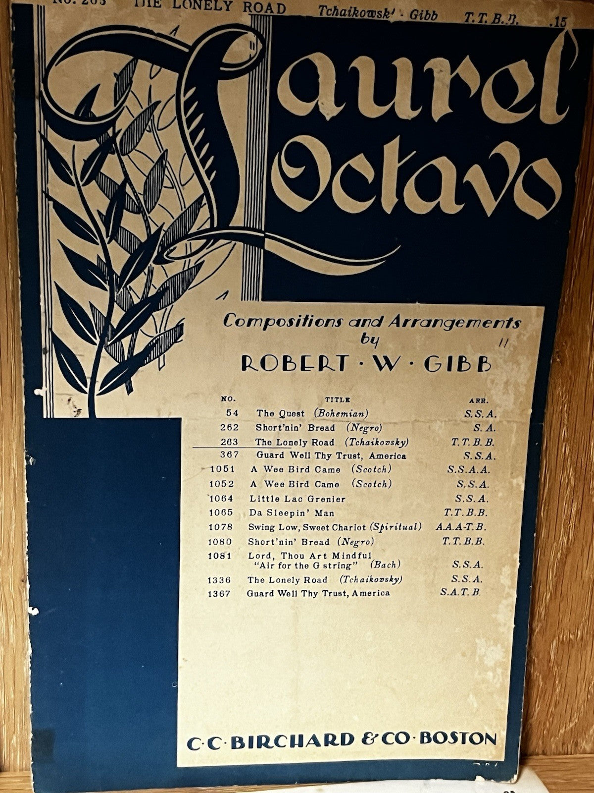 Oxford Anthems Choir Sheet mixed Voices Cappella chorus Laurel Octavo 1912/40/50