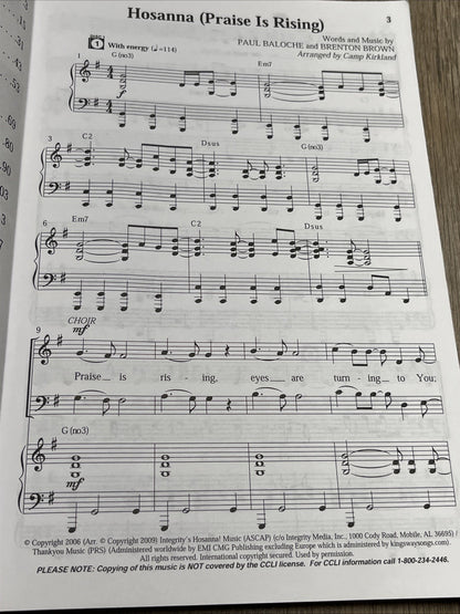 The 30 Minute Choir Book Vol 2 - Choral Book