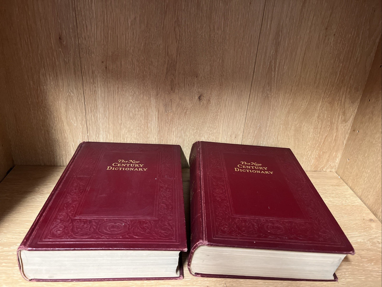 The New Century Dictionary Volume 1 - 2 A Pocket Veto & Poc.Mark - Zymurgy & Sup