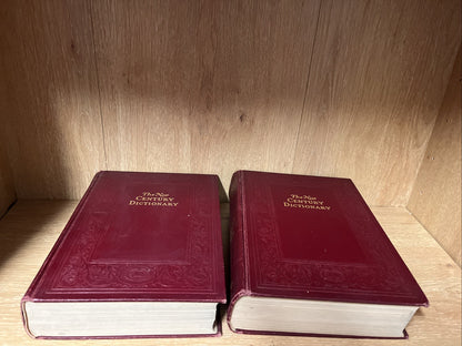 The New Century Dictionary Volume 1 - 2 A Pocket Veto & Poc.Mark - Zymurgy & Sup