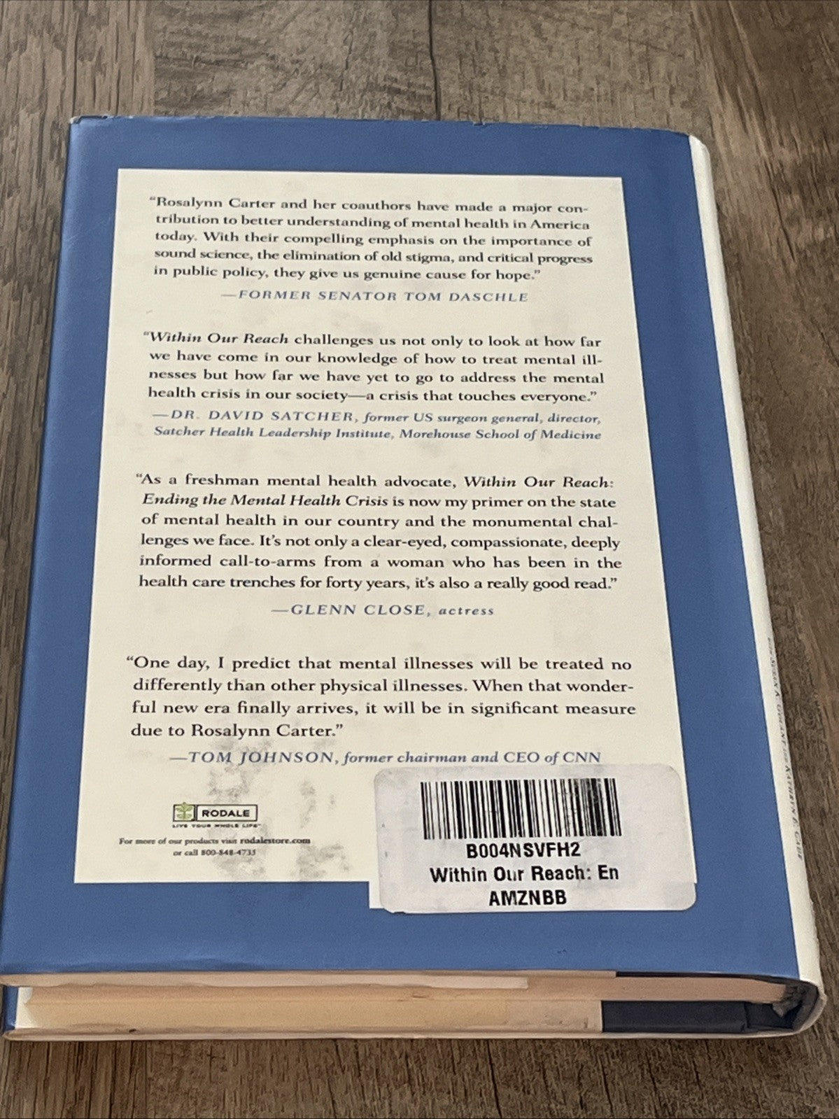 Within Our Reach: Ending the Mental Health Crisis by Cade, Kathryn E Hardback