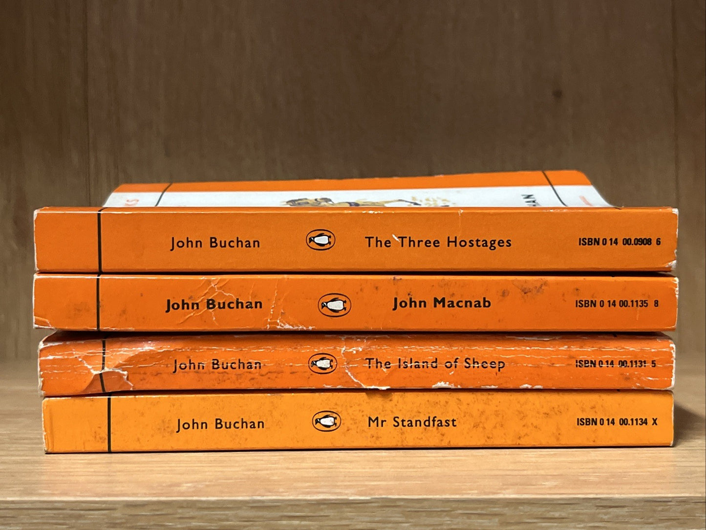 John Buchan, Lot of 4 Softcover Novels Unabridged