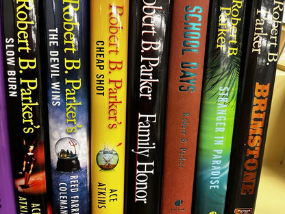 Robert Parker book lot of 24