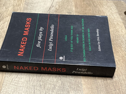 Vintage 50s Naked Masks: Five Plays by Luigi Pirandello