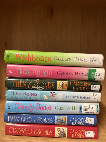 carolyn haines books Lot of 7 sarah delaney & A Southern Belle Mystery