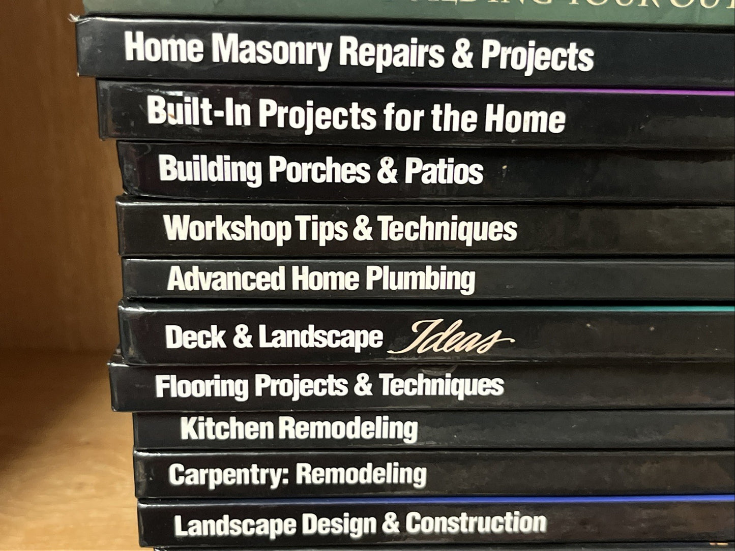 DIY Black & Decker Home Improvement Books Lot 18, Porch, Patio, Complete Guide .