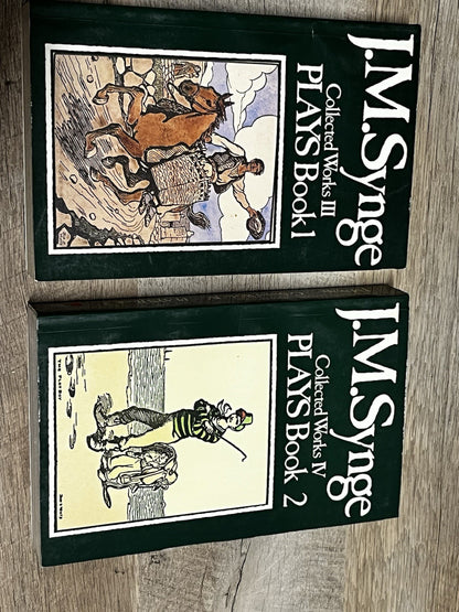 J. M. Synge Collected Works Vol. 3 & 4: Plays Book 1 & 2