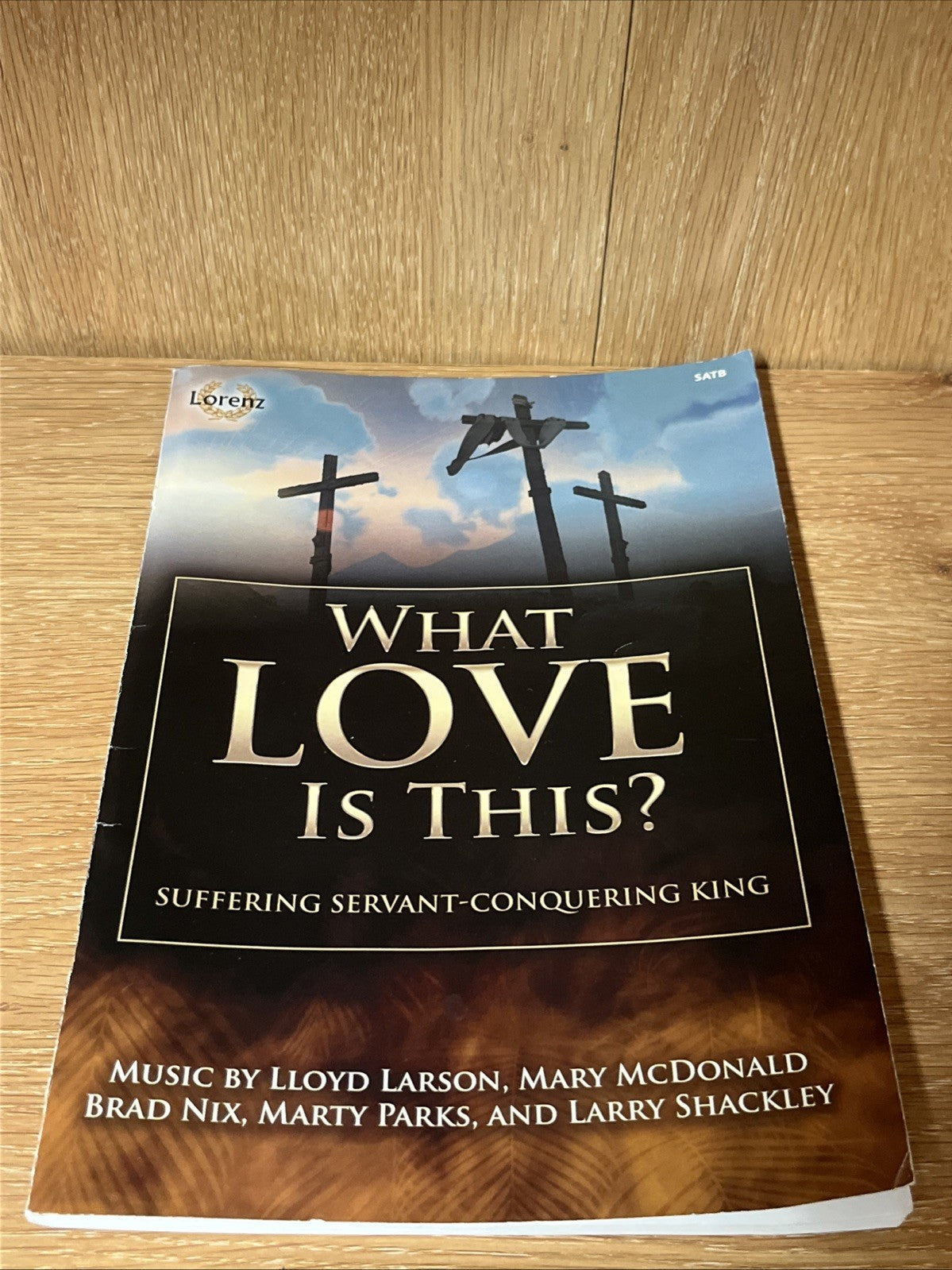 LOT OF 10 WHAT LOVE IS THIS? SAB: SUFFERING SERVANT CONQUERING KING Lloyd Larson
