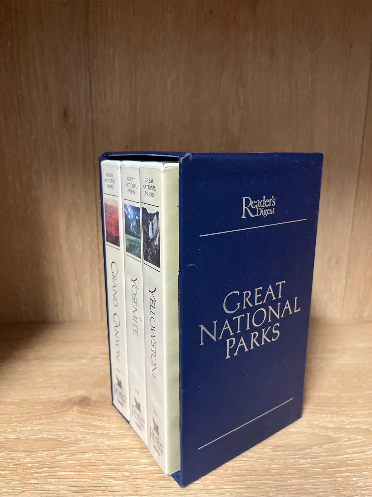 Lot  of 3 Great National Parks by Reader's Digest VHS Cassette Video Tape 1988