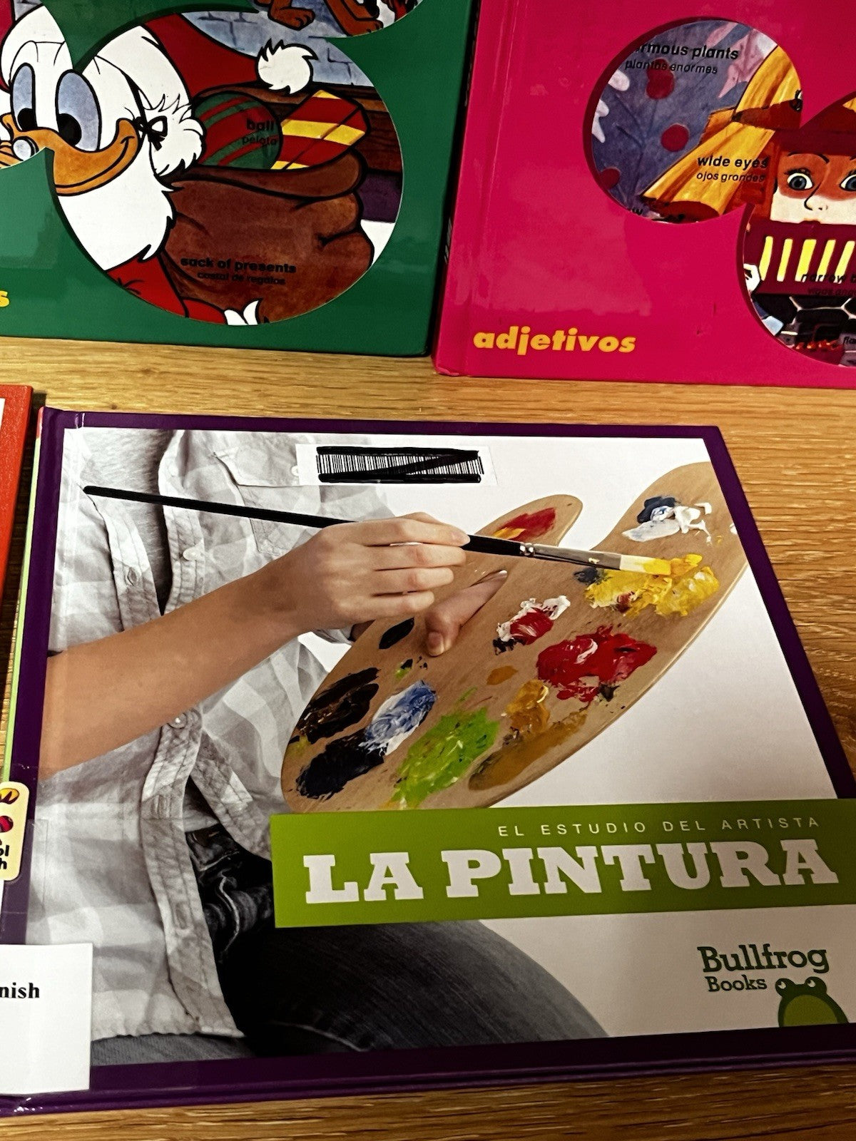 Spanish Children Book Lot 1 2 Vocabulario Bilingual Mickey, El Canto, La Pintura