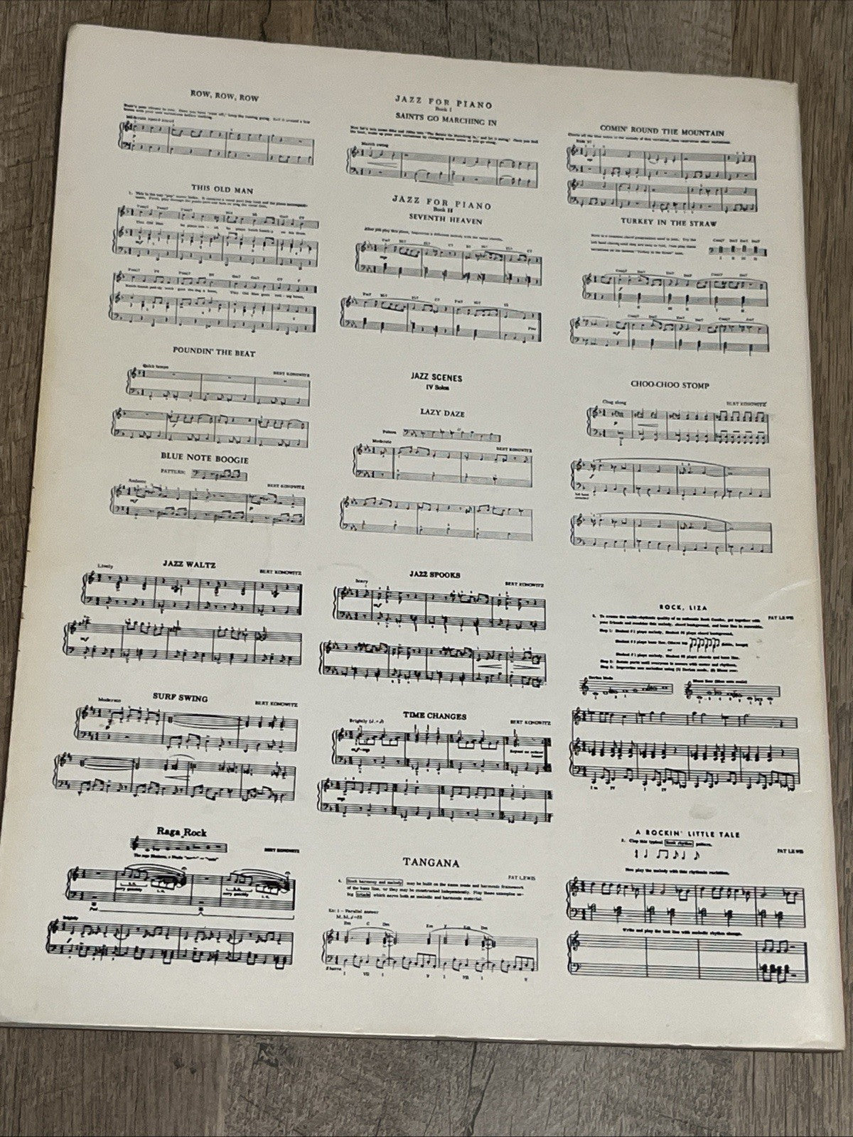 Jazz Is A Way Of Playing For Piano By Bert Konowitz Robert Pace 