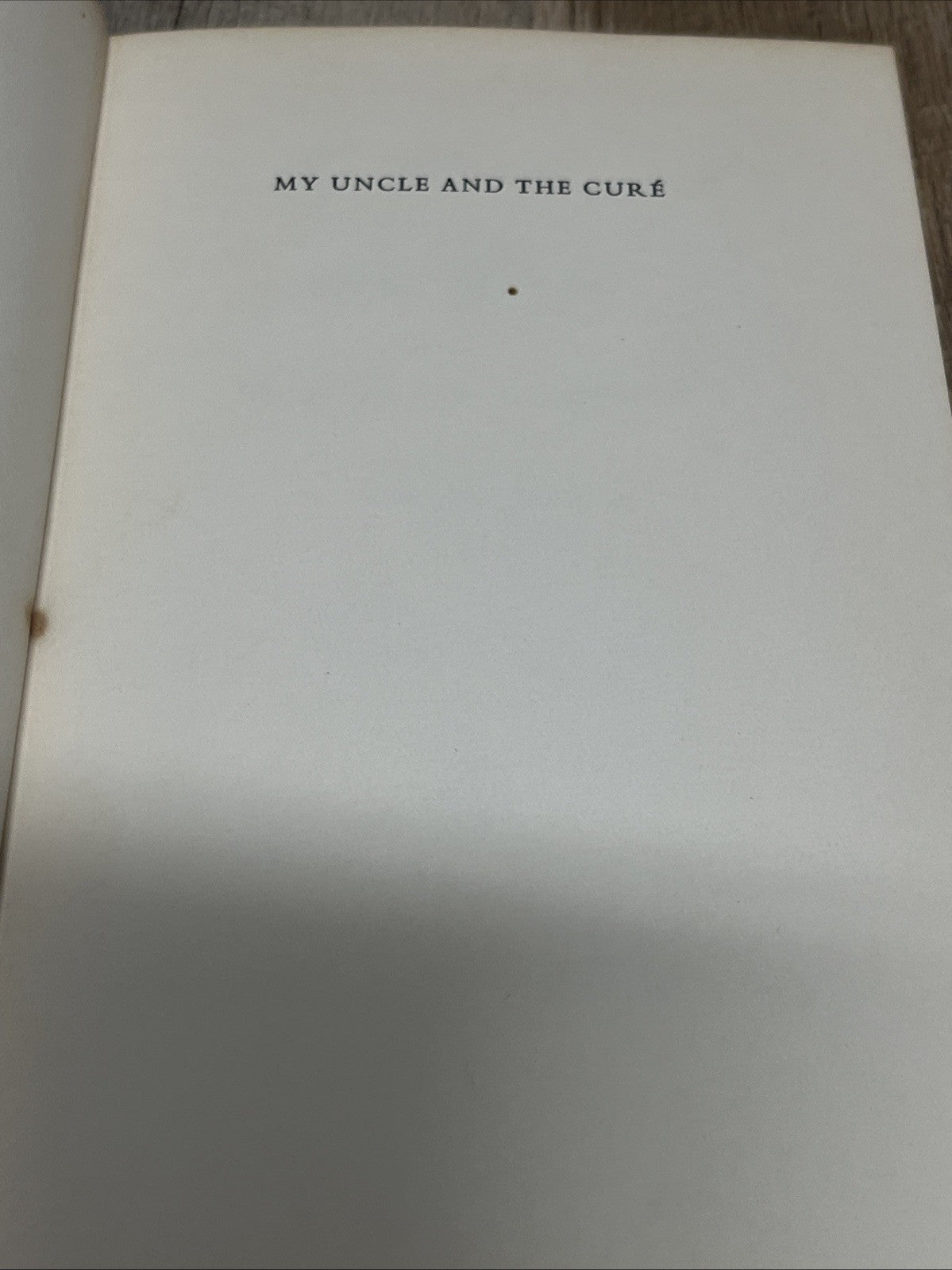 My Uncle The Cure 1st Edition 1889 By Jean De La Brete Vanguard Press English