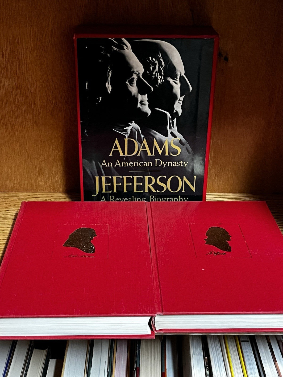 Adams An American Dynasty Jefferson A Revealing Biography HC 2 Book Box Set 1976