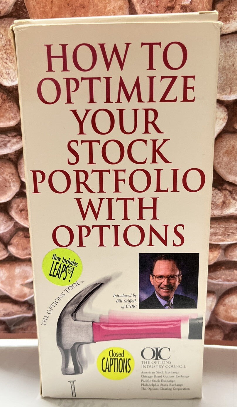 How To Optimize Your Stock Portfolio Educational Financial VHS Cassette & More