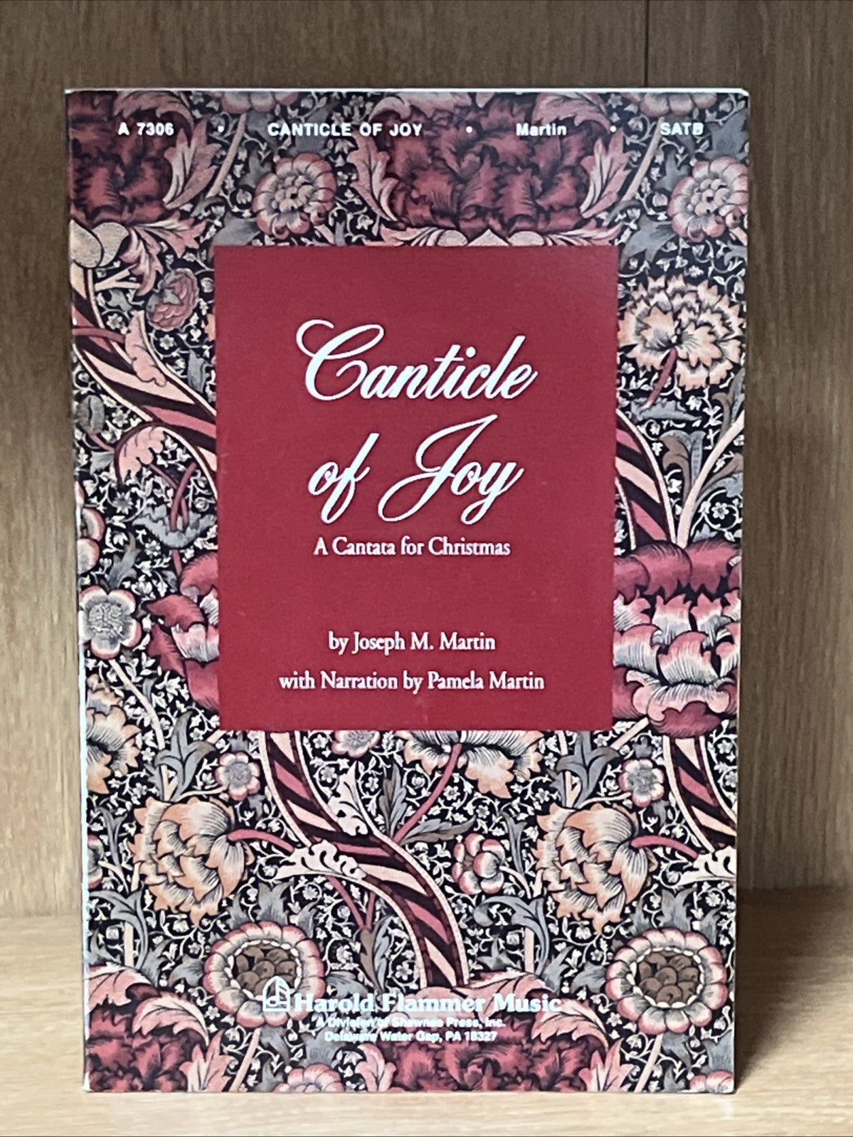 Shawnee Press Canticle of Joy SATB composed by Joseph M. Martin