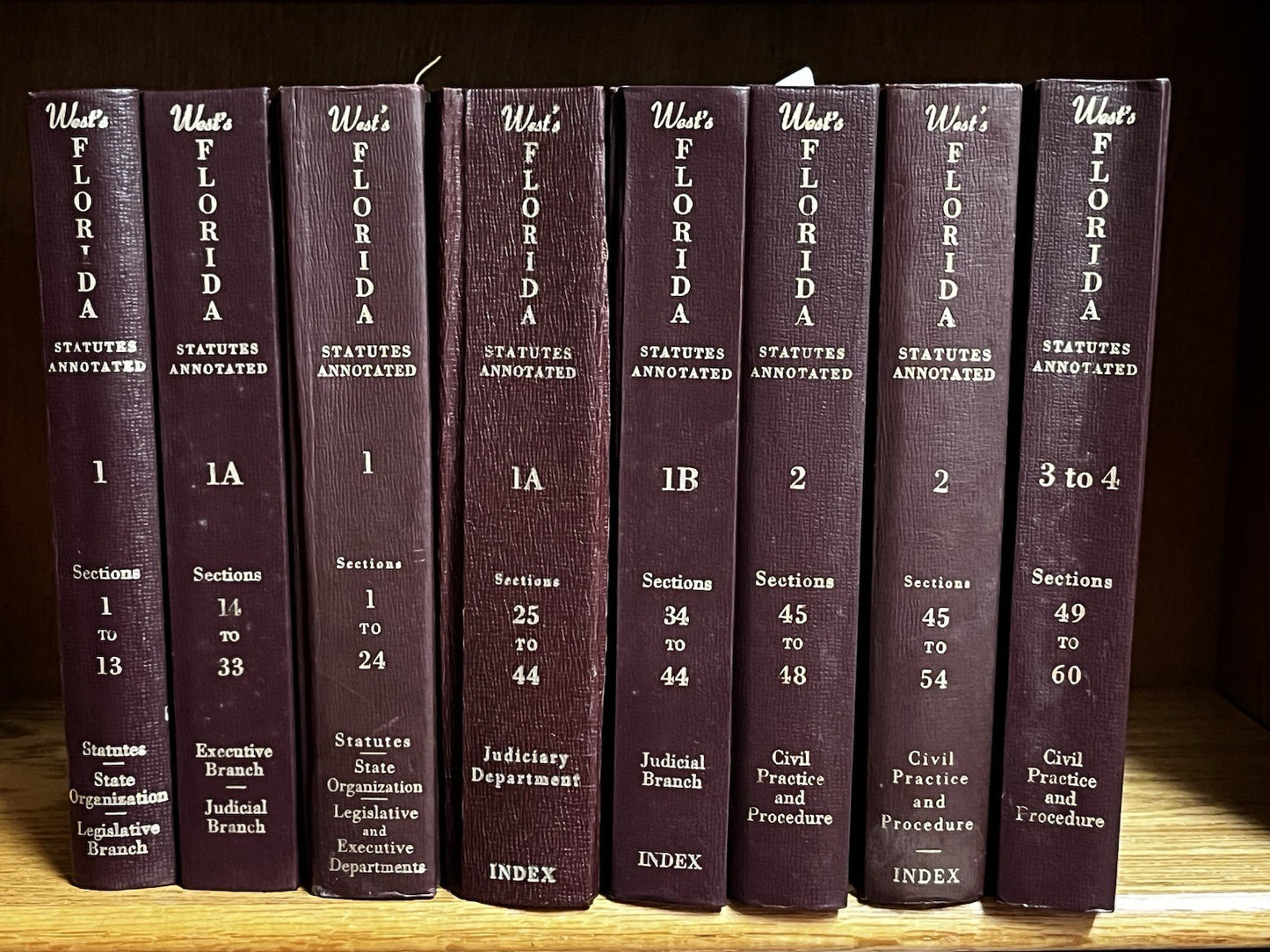 Decorative law books Random 8 Lot