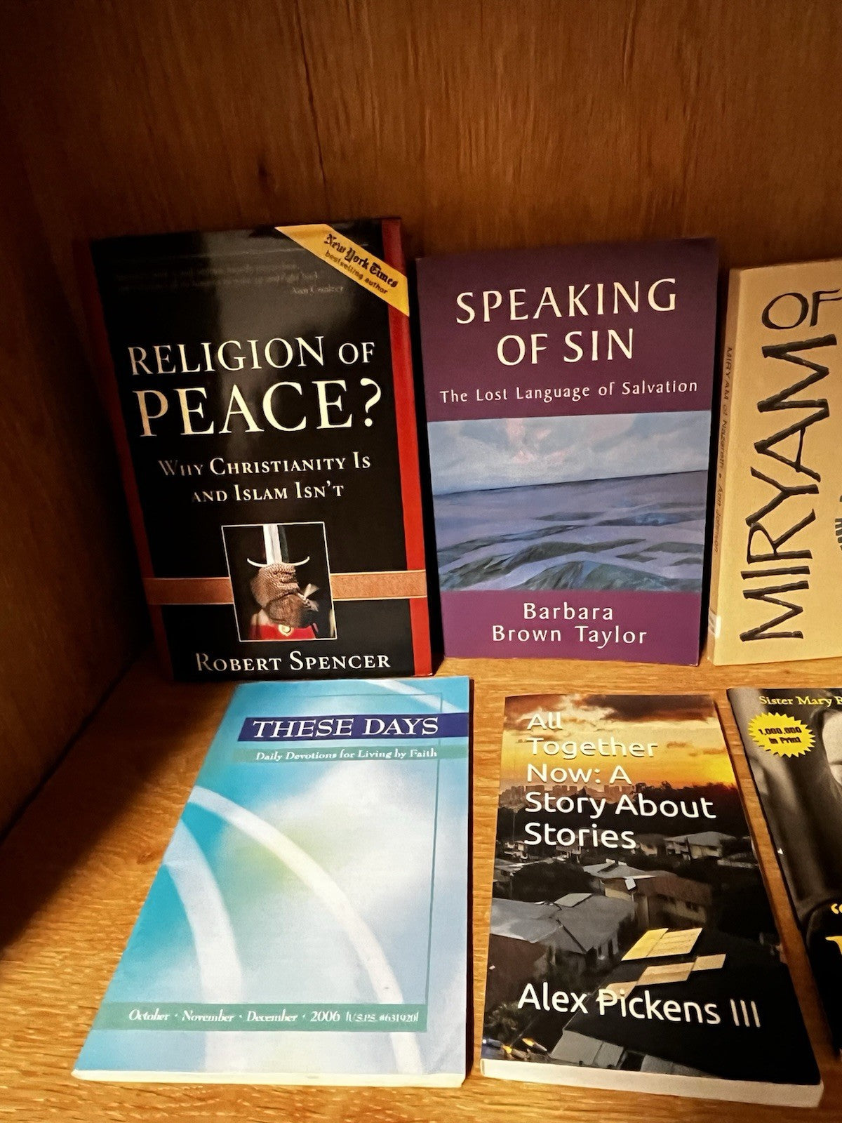 Christian Book Lot of 5Lbs Religion Book 9 RANDOM MIX