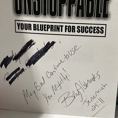Blessed And Unstoppable: Your Blueprint For Success By Billy Alsbrooks (SIGNED)