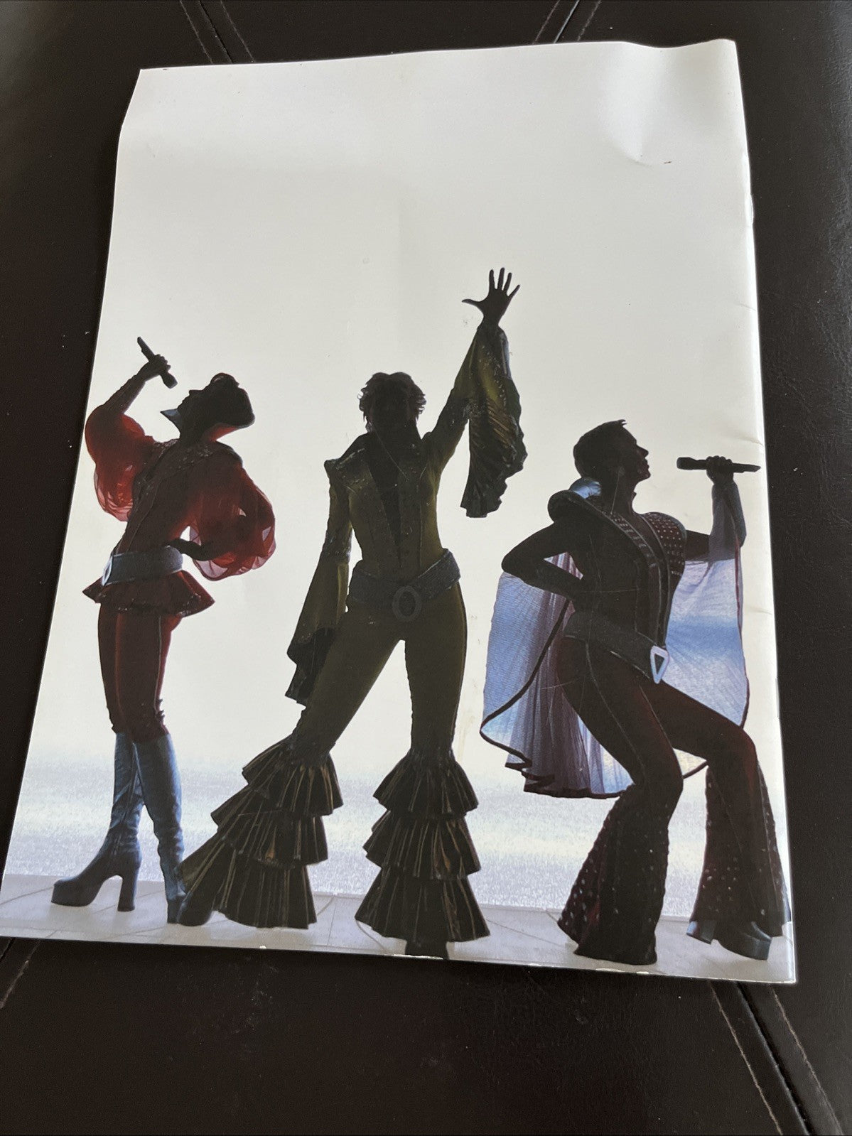 Mama Mia Program With 2 Panel Insert ABBA Play Theatre
