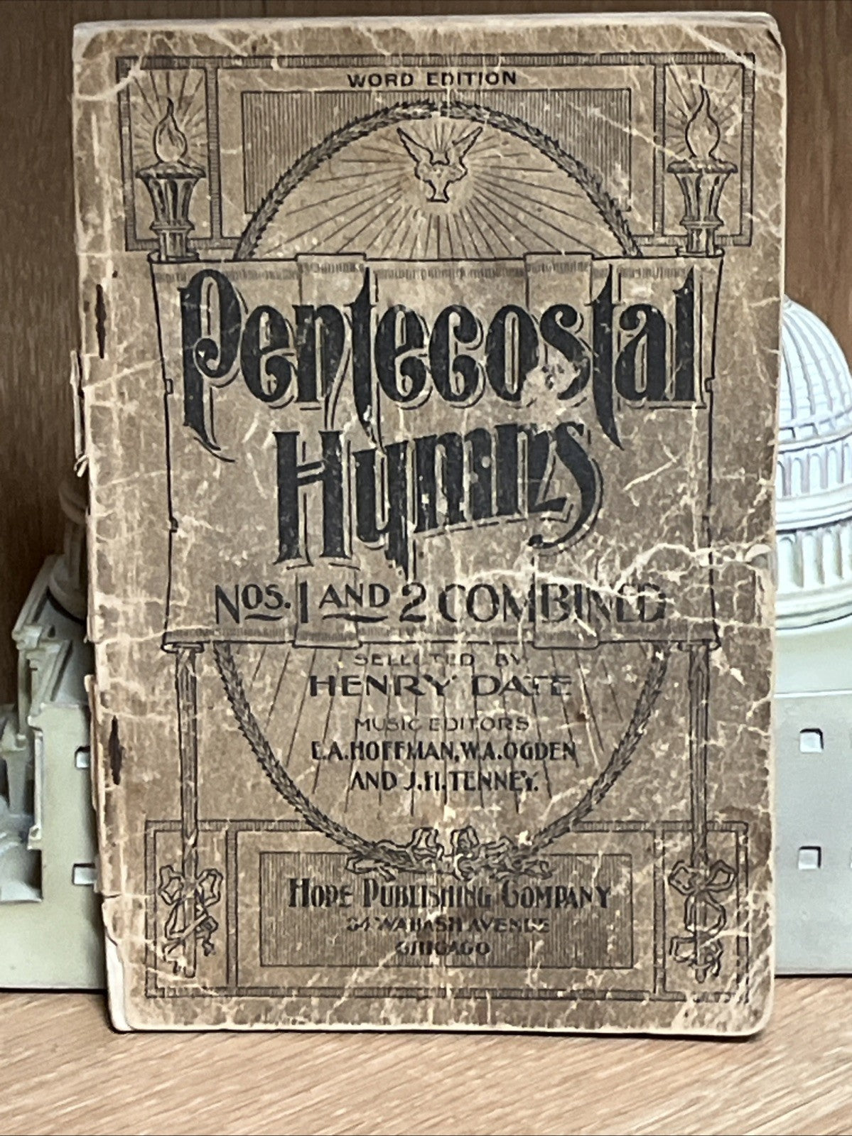 Pentecostal Hymns Nos 1 and 2 Combined By Henry Date Word Edition 1800s RARE