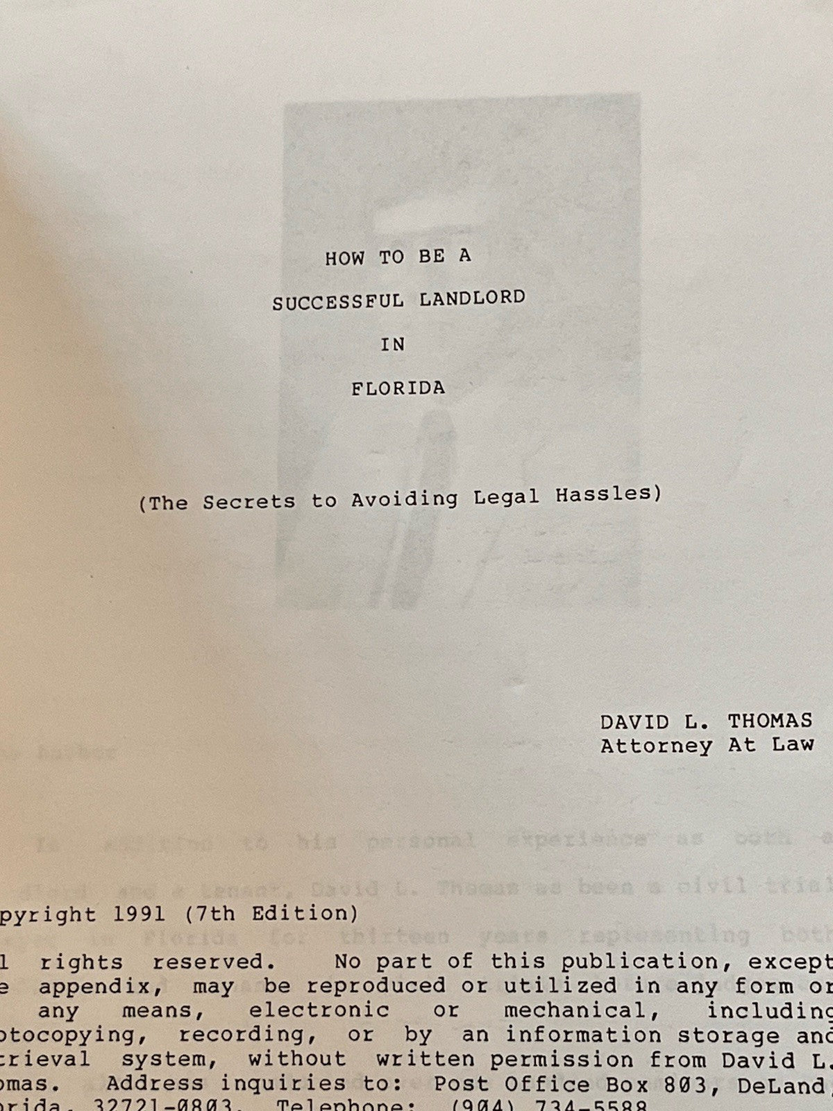 How To Be A Successful Landlord In Florida (the secret to avoiding Legal Hassle)