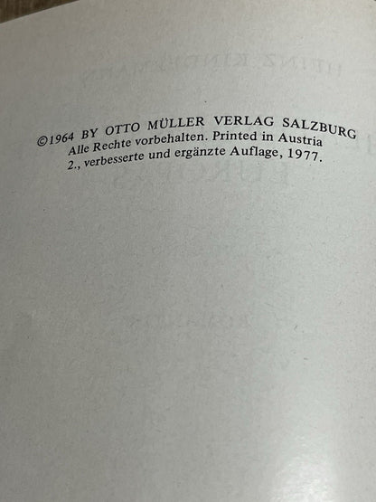Heinze KINDERMANN / Theatergeschichte Europas VI. Romantik 1977 (German)