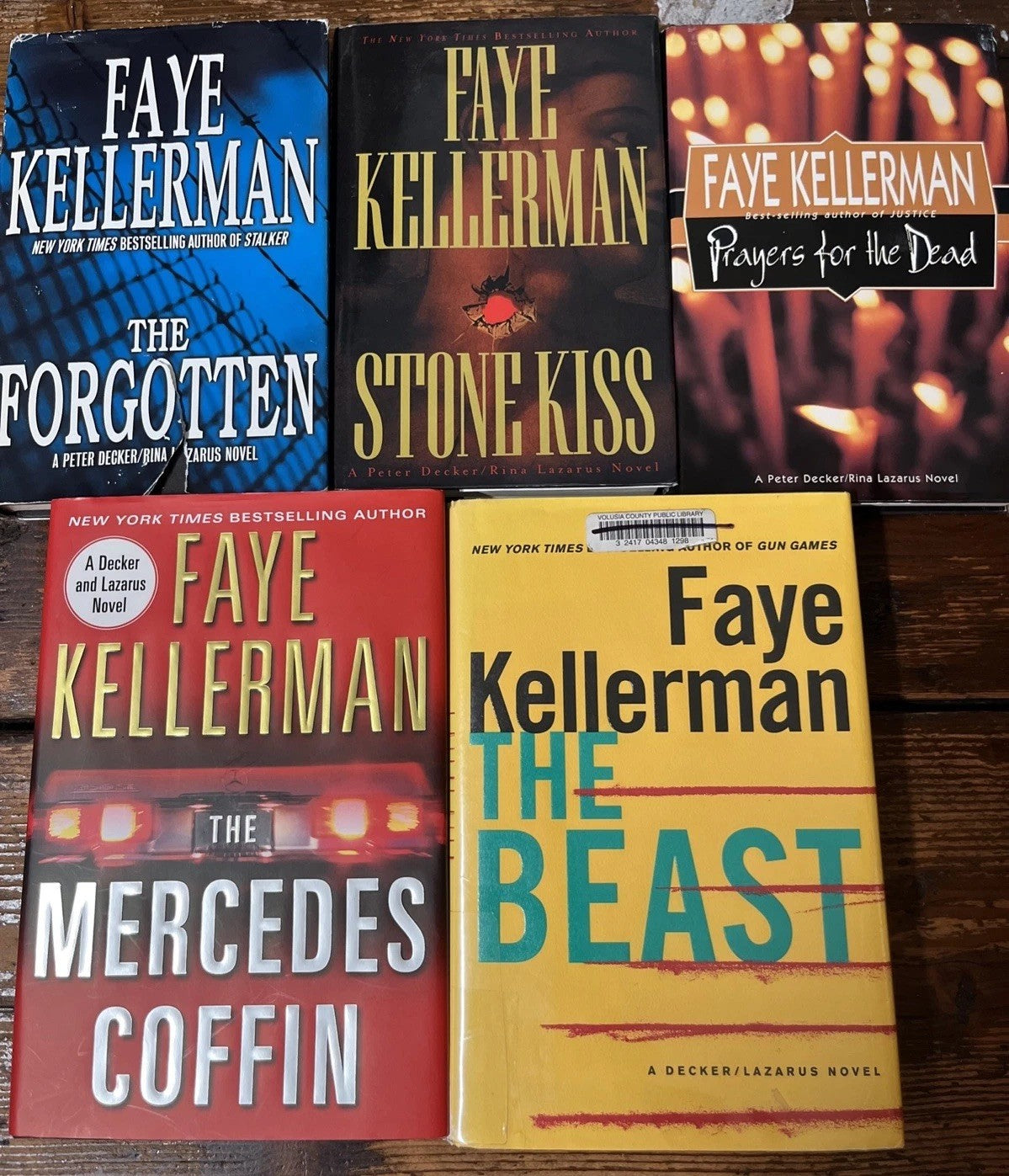faye kellerman books 5 Lot Book Set Hardcover A Peter Decker & Rina Lazarus