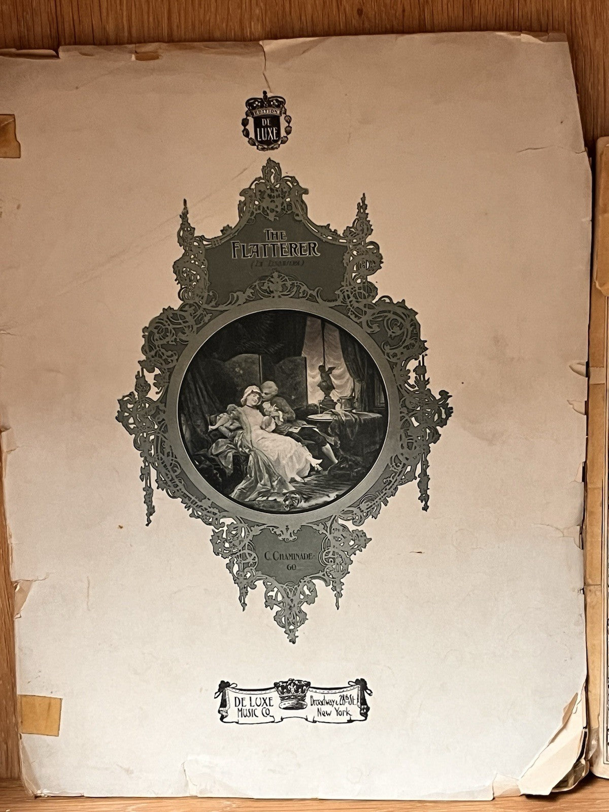 Vintage Old Cathedral Chime| The Flatterer | L. Van BEETHOVEN 1894| 1904 & 1908