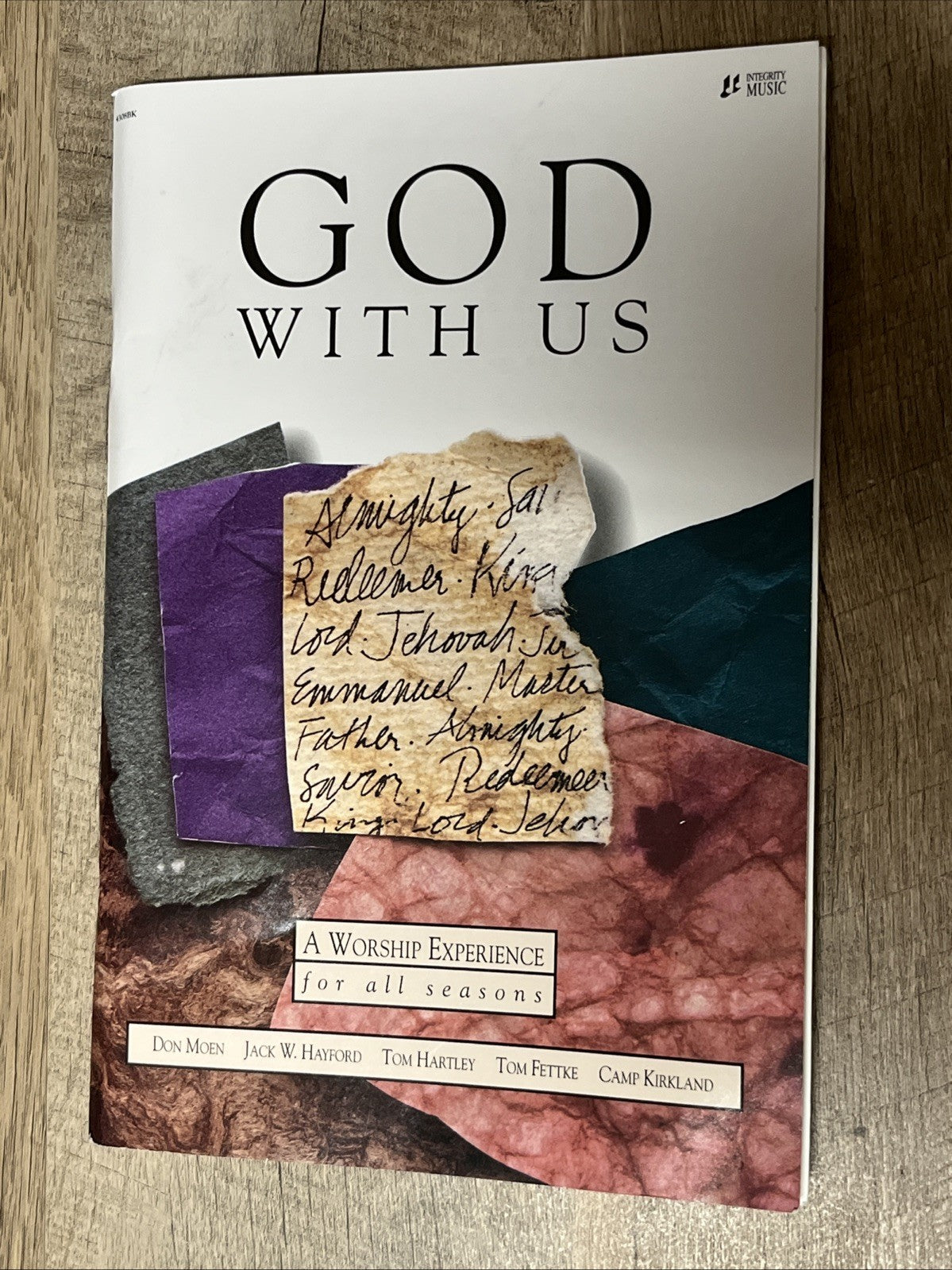 GOD IN US SHEET MUSIC BOOK - WORSHIP EXPERIENCE - DON MOEN / FETTKE ETC