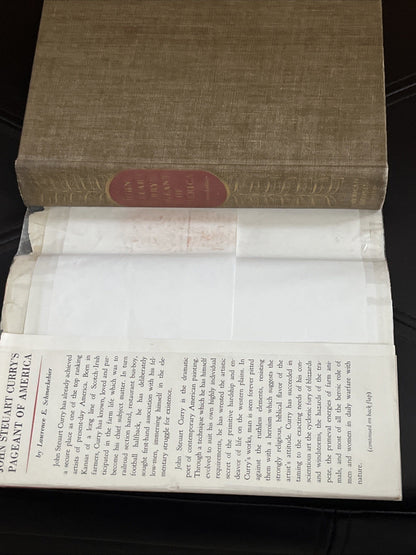 JOHN STEUART CURRY'S PAGEANT OF AMERICA 1st ed Laurence E Schmeckebier 1943