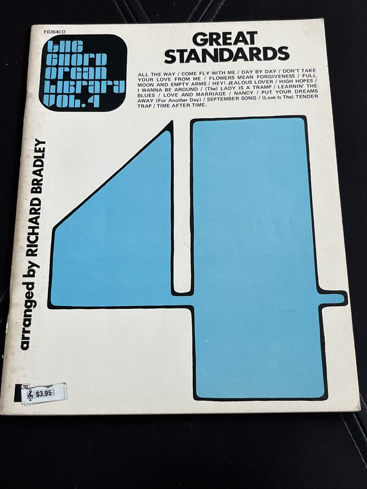 Great Standards from the Chord Organ Library Vol. 4 by Richard Bradley